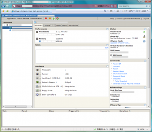 VMWare Infrastructure Web Access: Summary