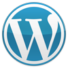 WordPress Blue Logo: 100x100