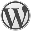 WordPress Grey Logo: 100×100