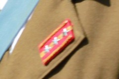 靖国神社: 曹長の襟章
