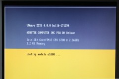 VMware ESXi: Loading module e1000