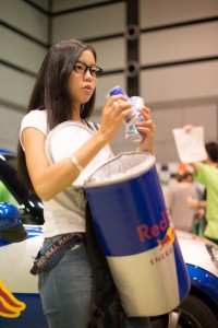 WordCamp Tokyo 2013: RedBull ガール 2