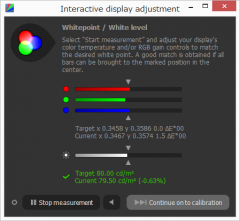 dispcalGUI: Interactive Display Adjustment