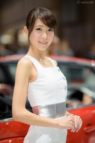 東京モーターショー 2015: 女性コンパニオン: Volkswagen
