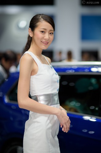 東京モーターショー 2015: 女性コンパニオン: Volkswagen