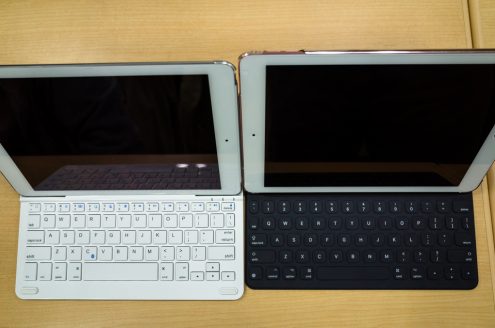 Anker iPad キーボードカバー vs. Smart Keyboard