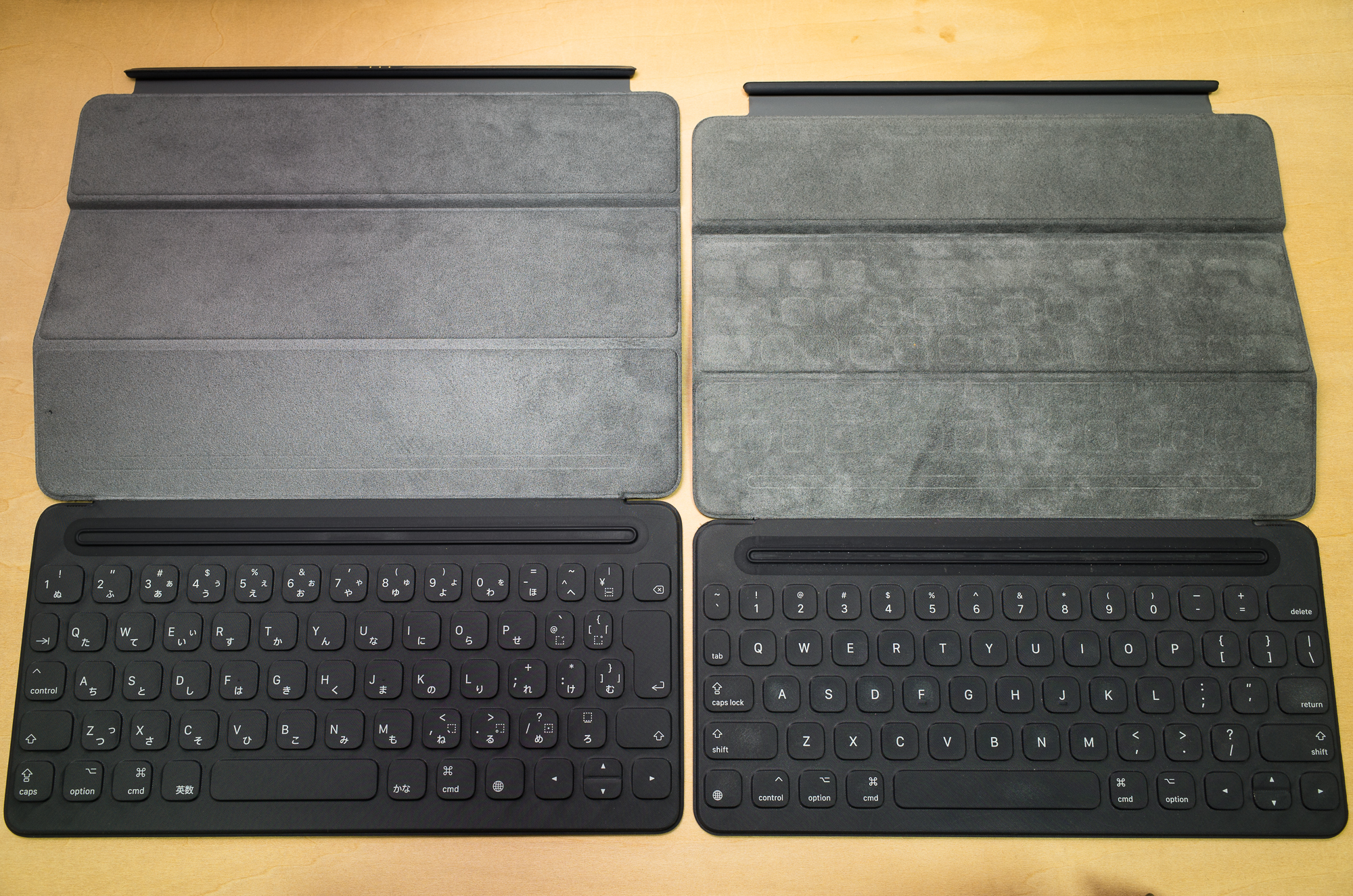 iPad Pro Smart Keyboard: 10.5 インチ + 9.7 インチ: キーボード面