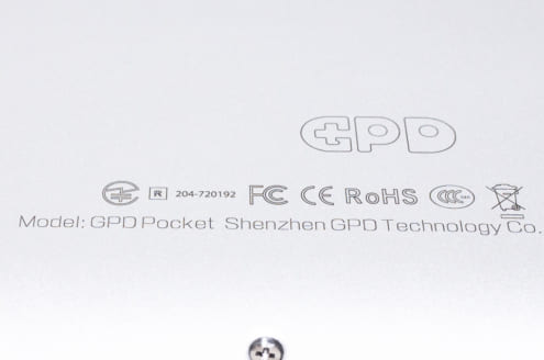 GPD Pocket: 技適マーク