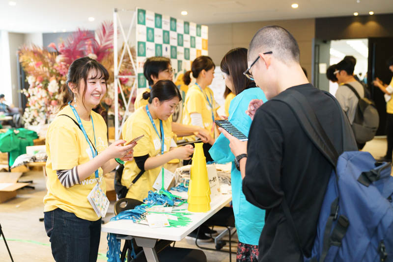 WordCamp Tokyo 2019: 会場受付