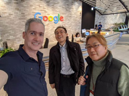 渋谷ストリーム 5F Google エントランス: Alberto と